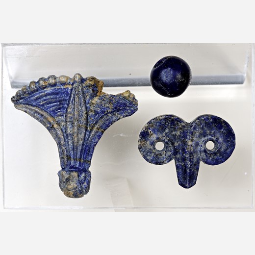 Περίαπτο από lapis lazuli (παπυρόσχημο)