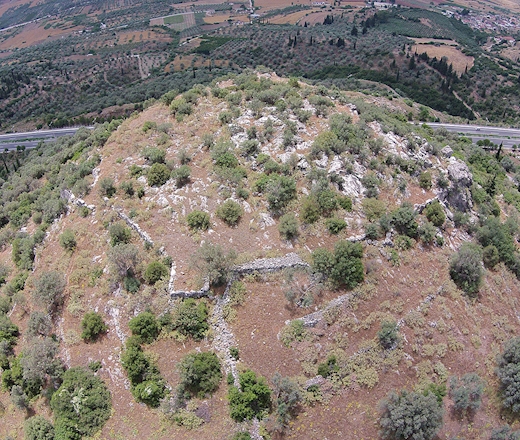 Akropolis von Lyrkeia Akropolis von Lyrkeia