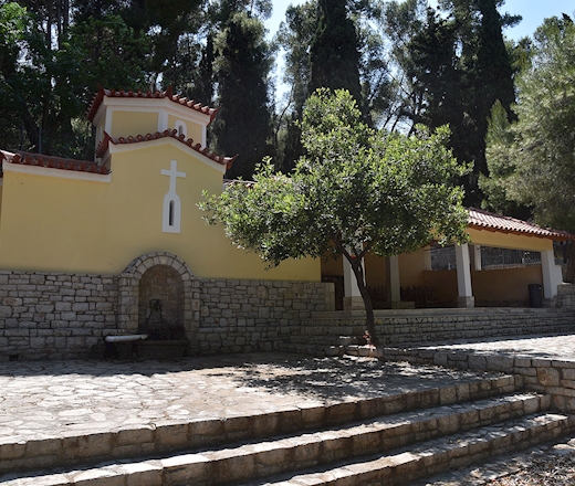 Kirche Kimisi der Theotokos, Prosymni Kirche Kimisi der Theotokos, Prosymni