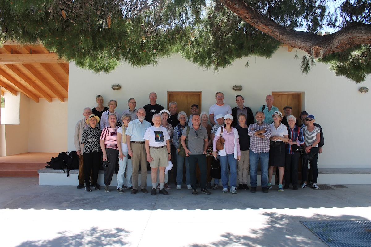 Επίσκεψη Φίλων του Σουηδικού Αρχαιολογικού Ινστιτούτου στον αρχαιολογικό χώρο Ασίνης