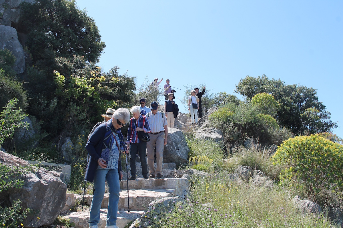 Επίσκεψη Φίλων του Σουηδικού Αρχαιολογικού Ινστιτούτου στον αρχαιολογικό χώρο Ασίνης