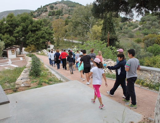 Εκπαιδευτική Ξενάγηση στον αρχαιολογικό χώρο Ασίνης